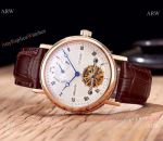 Replica Breguet Tourbillon Automatic 43mm Men Watch Rose Gold